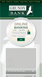 Mobile Screenshot of grundybank.com